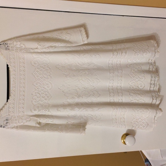 Imperial Dresses & Skirts - Imperial White Lace A line Dress Size Small